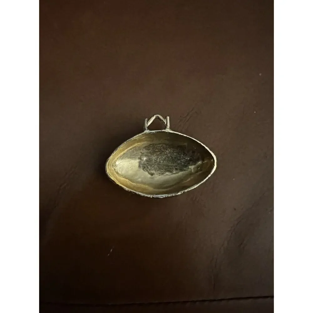 Football Charm Keychain Pendant H Harvard Texans Hawaii Houston Brass Metal